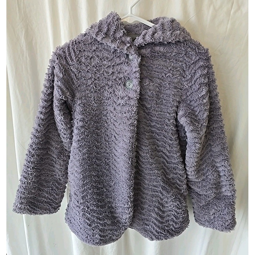 Patagonia Girls‎ L (12) Feather Gray Pelage Fleece Swing Jacket